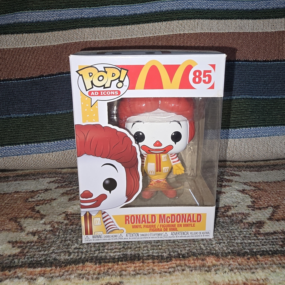 ​Funko Pop! Ad Icons: McDonald's - Ronald McDonald #85 (NIB)